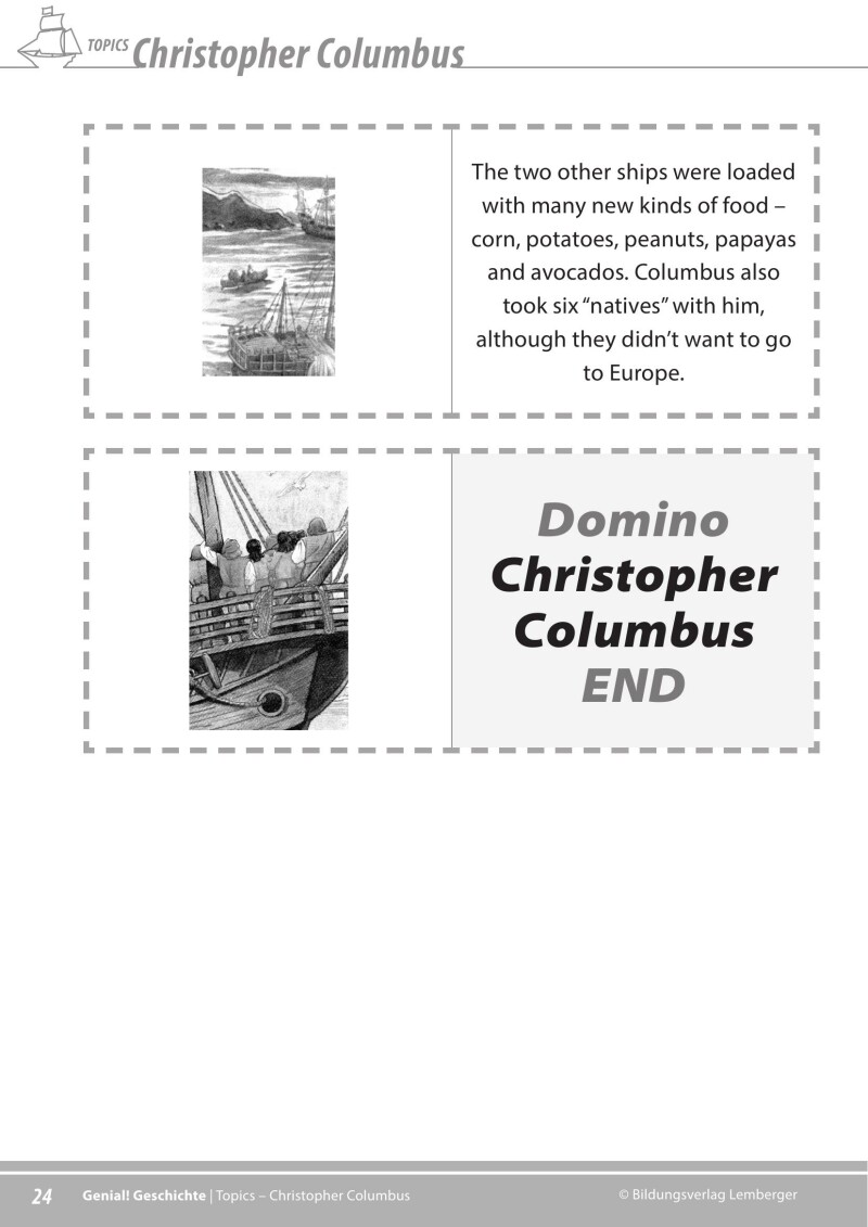 Genial! Geschichte 3 – topics 1: Columbus