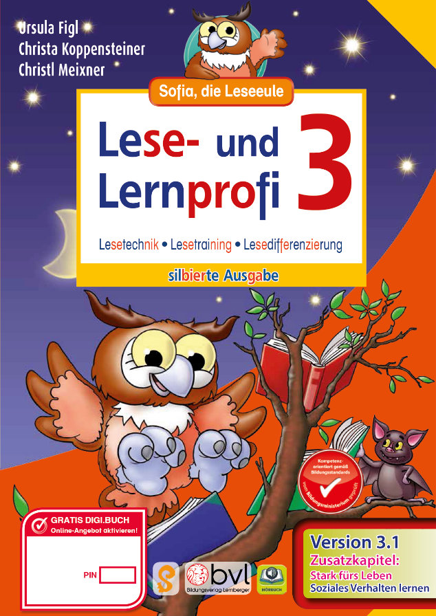 Lese- und Lernprofi 3 - Schulbuch: Silbierte Ausgabe_Version 3.1