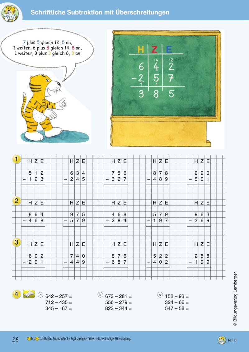 Mathetiger 3 - Schulbuch Teil B (für das 2. Semester)
