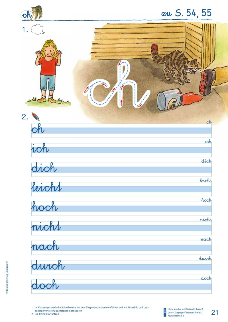 ABC der Tiere 1 – Schulbuch: Schreiblehrgang – Teil B Schreibschrift LP‘23 v.1.1