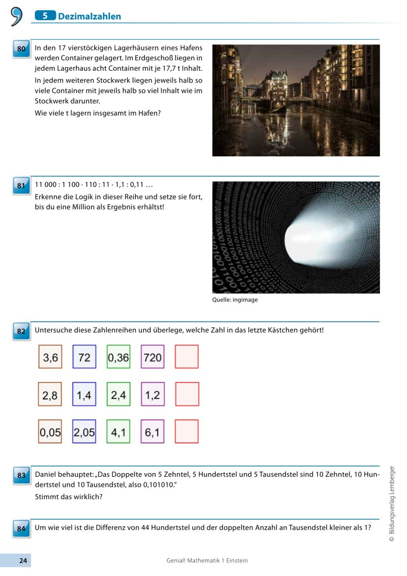 Genial! Mathematik 1 – Einstein Junior LP‘23