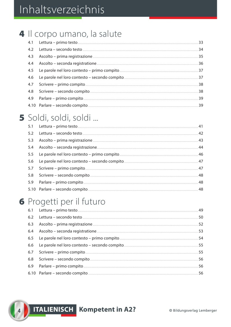 Italienisch – Kompetent in A2?_Übungsbuch / mit Audio-Files; inkl. Audio-CD