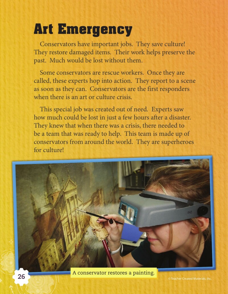 A2 – Saving Culture from Disaster