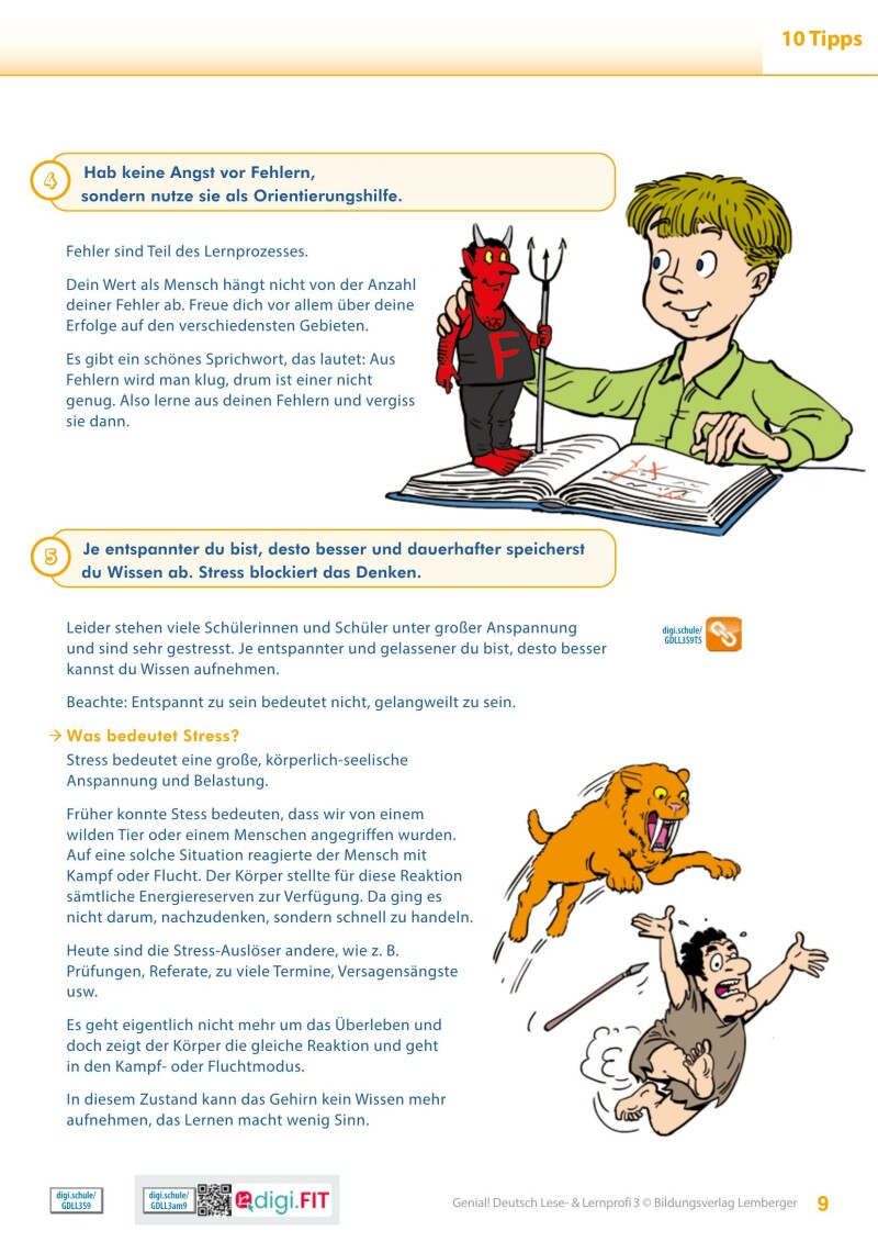 Genial! Deutsch 3 – Lese- und Lernprofi IKT LP’23 v.1.1 / Schulbuch