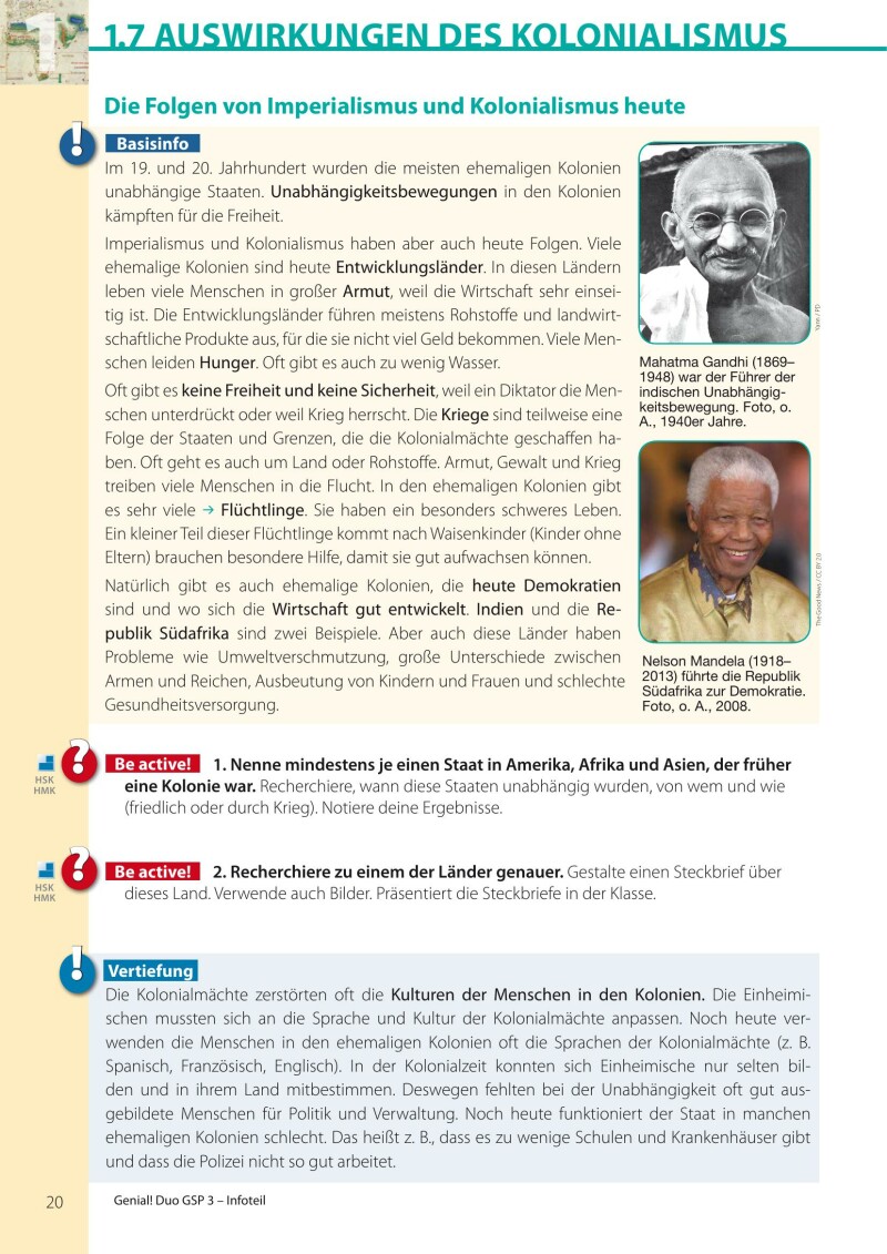 Genial! DUO Geschichte 3 - Info-Teil