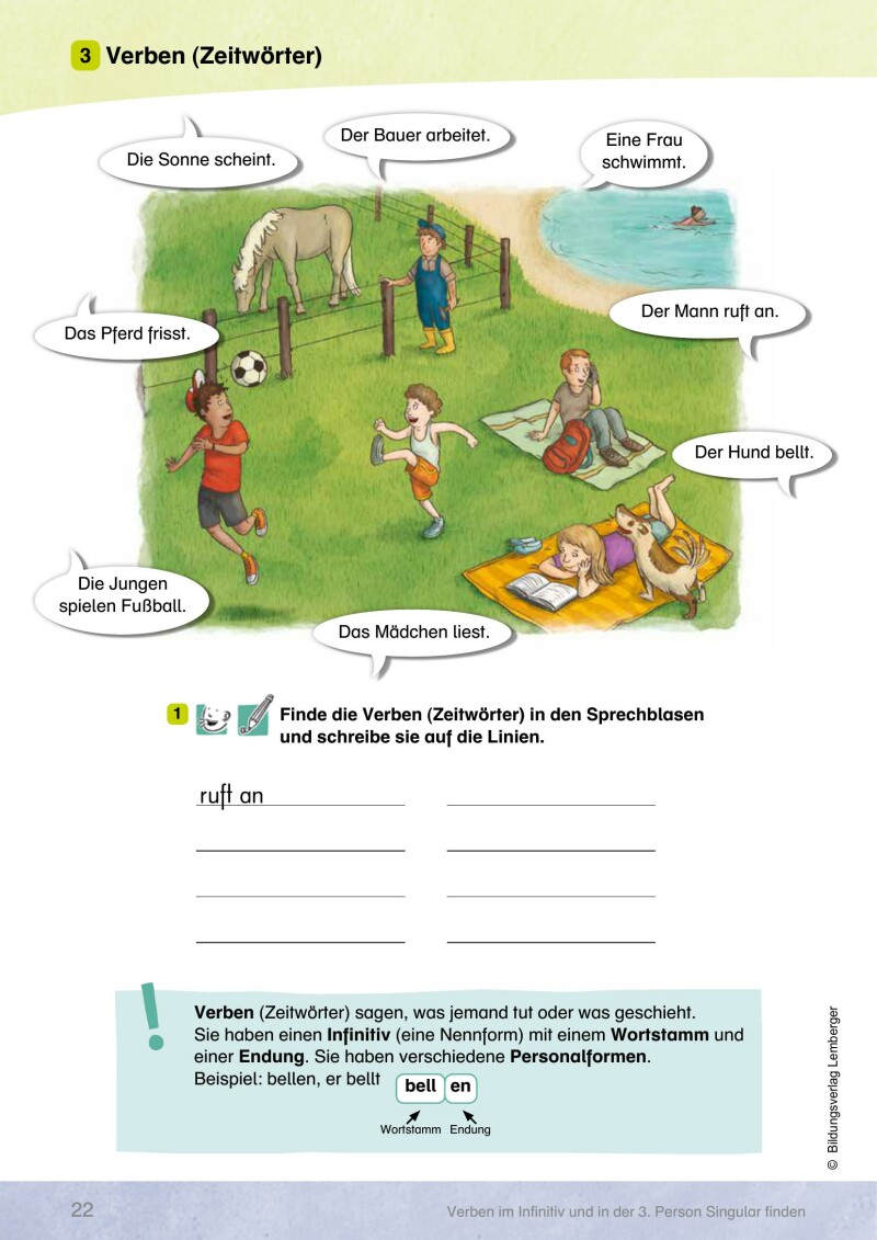 INDIGO - Silben-Themen-Wörterbuch: Arbeitsheft 2 - Grammatik