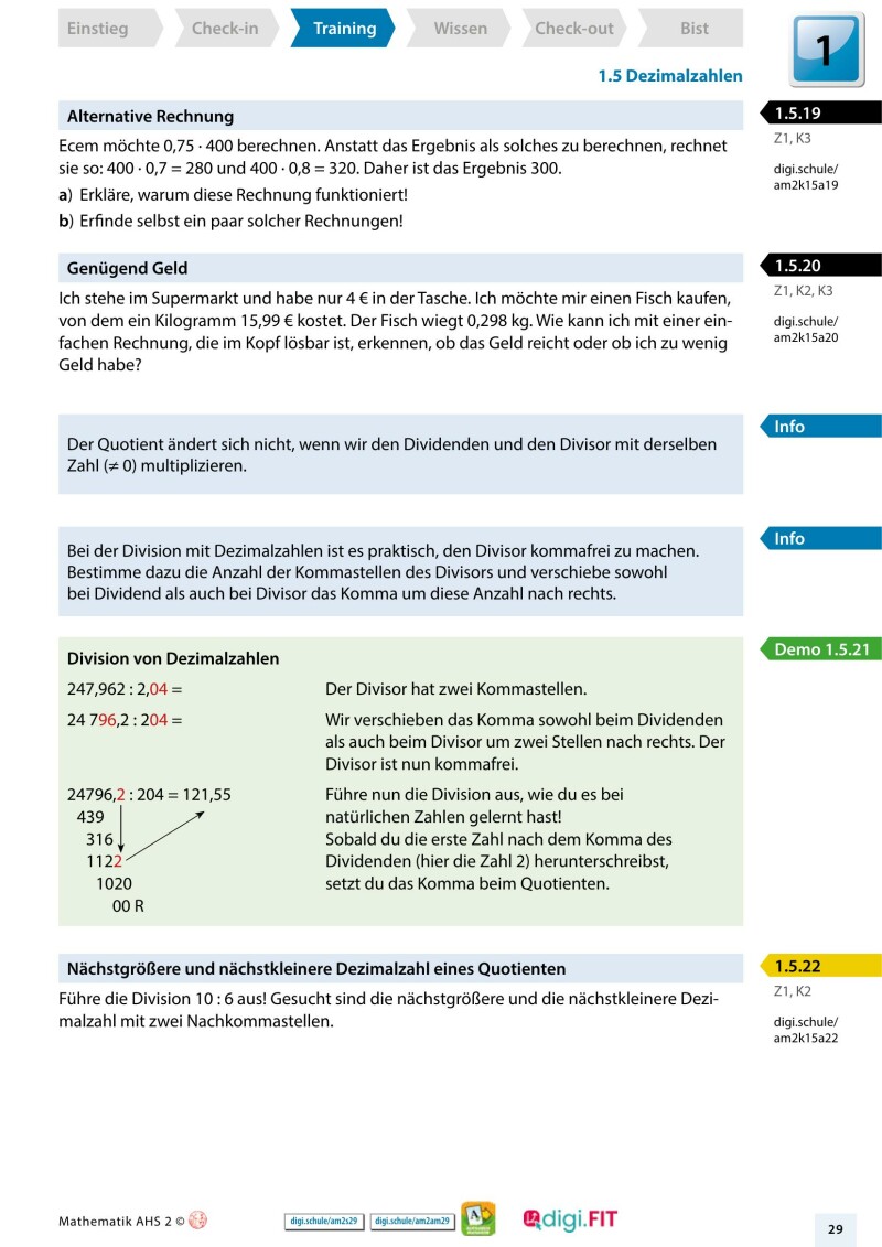 Mathematik AHS 2 – Schulbuch mit E-Book _LP 23 v.1.1