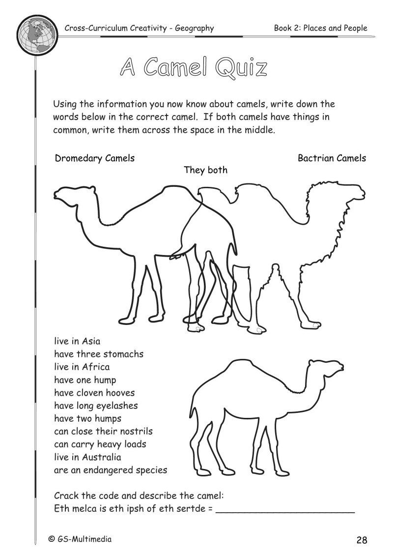 Cross Curriculum Creativity – Geography – Book 2: Places and People