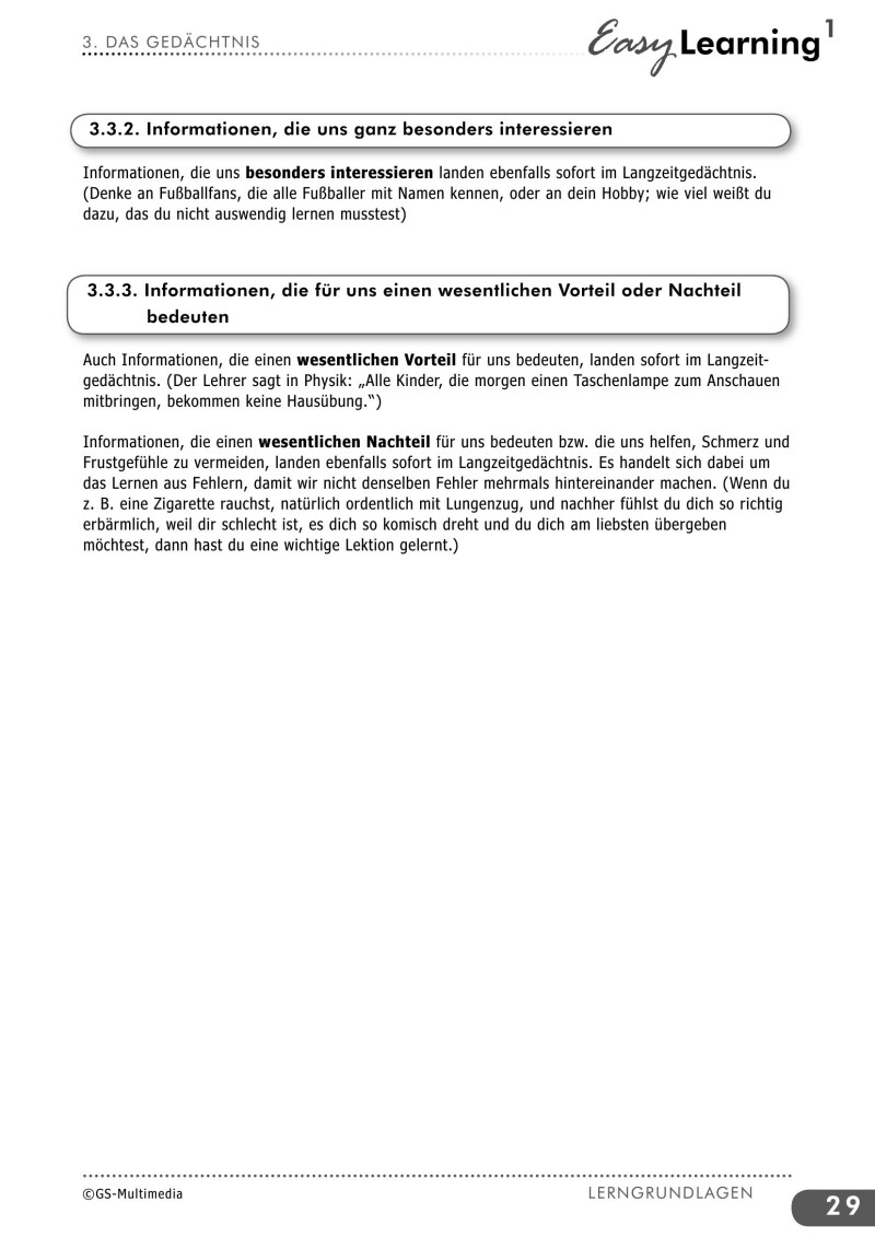 Kompetenz Lernen® - future training - Lernen mit Erfolg! Band 1: Lerngrundlagen