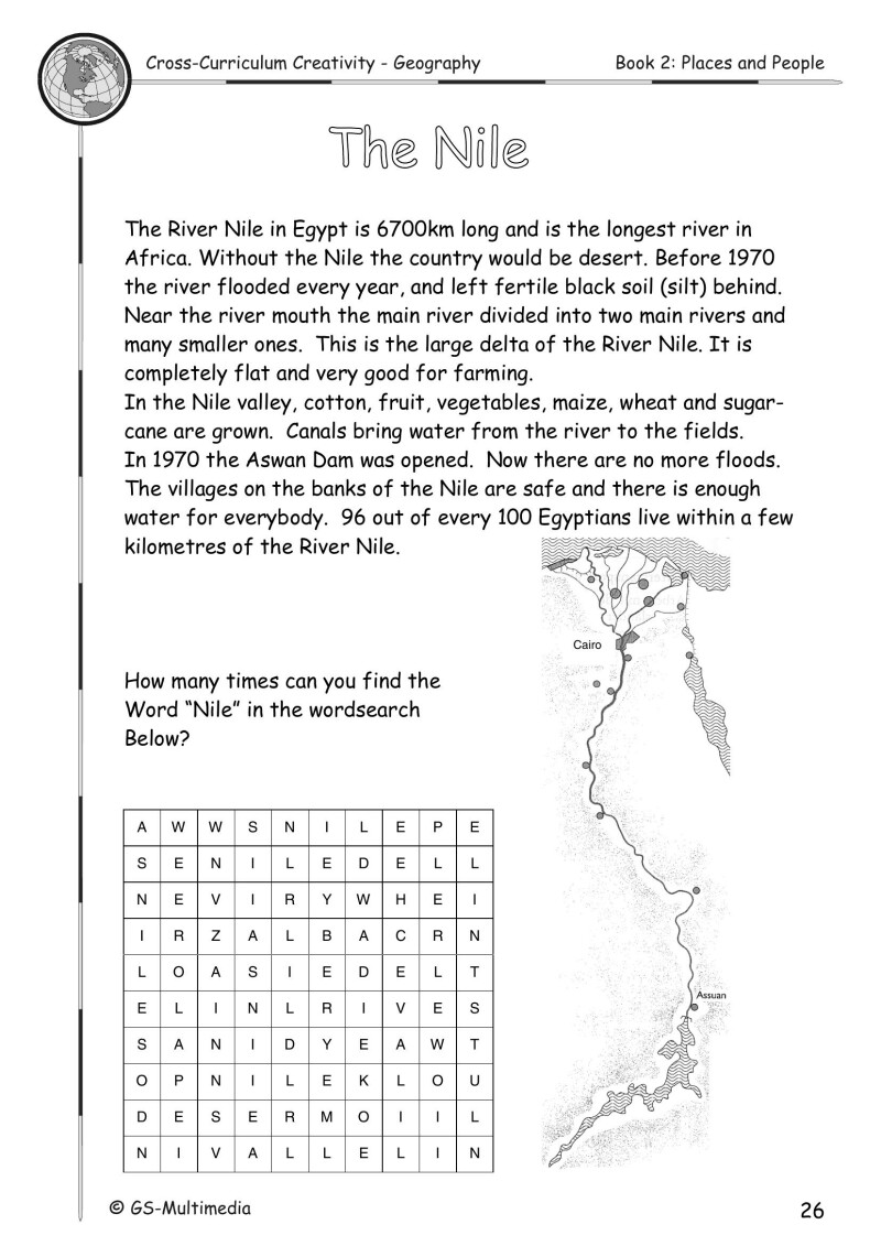Cross Curriculum Creativity – Geography – Book 2: Places and People