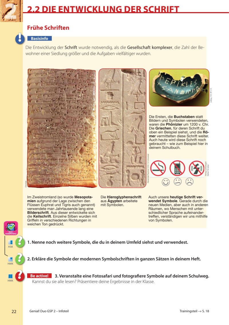 Genial! DUO Geschichte 2 - Info-Teil