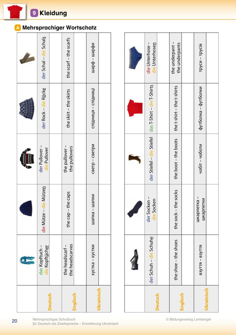 Trutnovskys sprachsensible Lernmaterialien für DaZ - Mehrsprachiges Lehrbuch für Deutsch als Zweitsprache / Erweiterung Ukrainisch