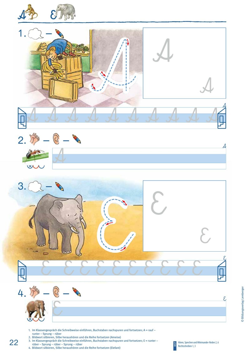 ABC der Tiere 1 – Schulbuch: Schreiblehrgang Schreibschrift LP’23 v1.1