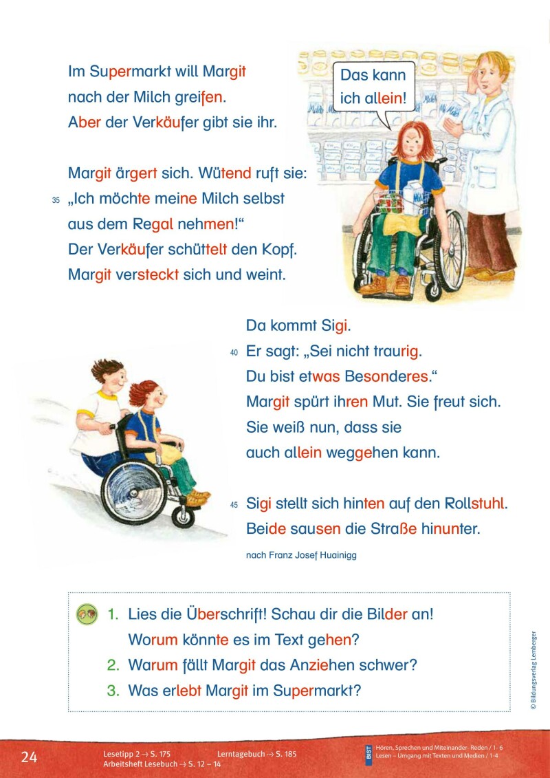 ABC der Tiere 2 - Schulbuch Kompaktausgabe: Lesebuch