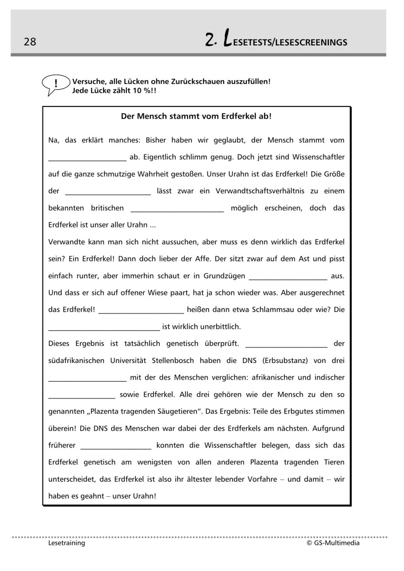 Kompetenz Lernen® - future training - Lesetraining