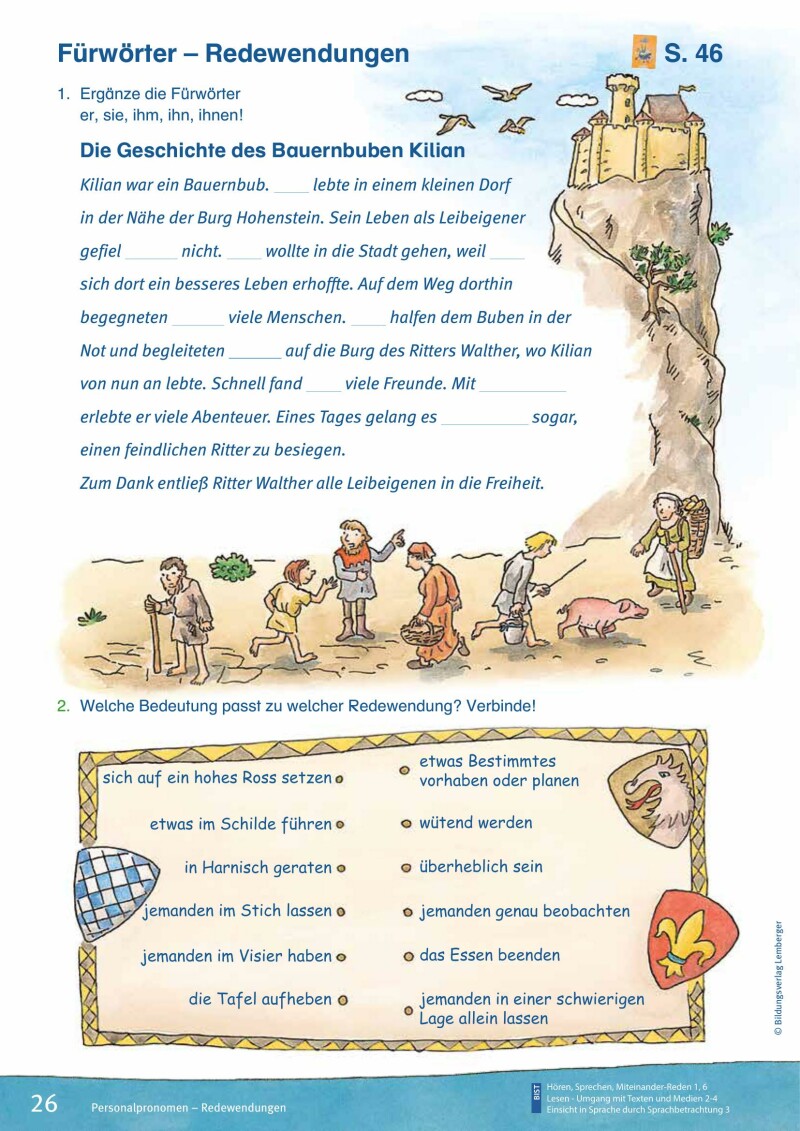 ABC der Tiere 4 - Schulbuch: Sprachbuch - Arbeitsheft