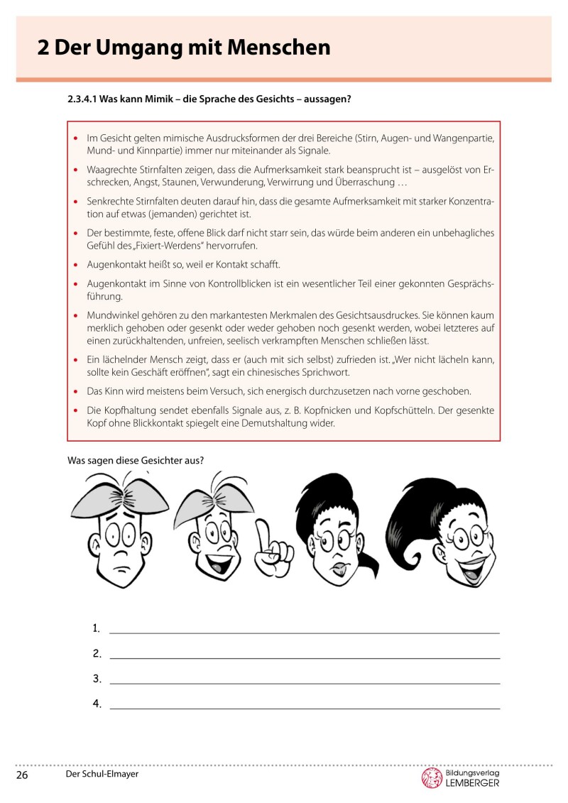 Der Schul-Elmayer - Oberstufe