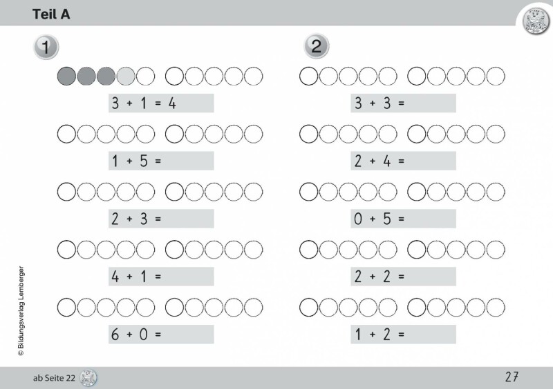 Mathetiger 1- Schulbuch Tigertrainer (2-teilig)