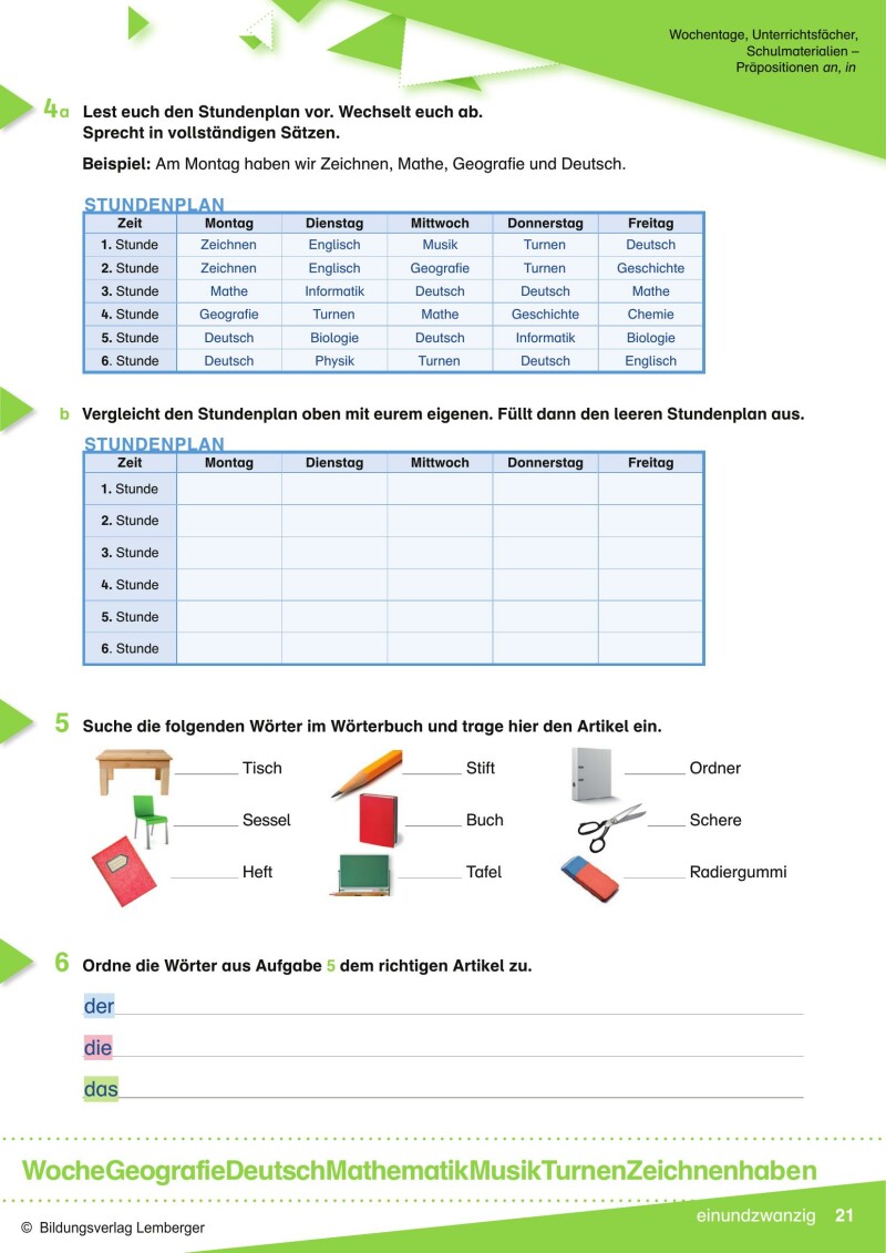 Willkommen – Deutsch als Zweitsprache für Jugendliche I
