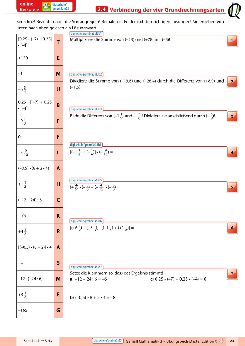 Genial! Mathematik 3 IKT – Übungsteil Basic + Master Edition v3.3