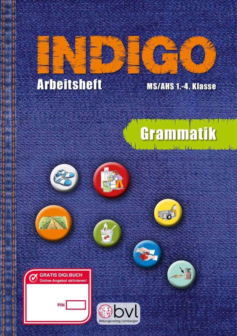 INDIGO - Silben-Themen-Wörterbuch: Arbeitsheft 2 - Grammatik