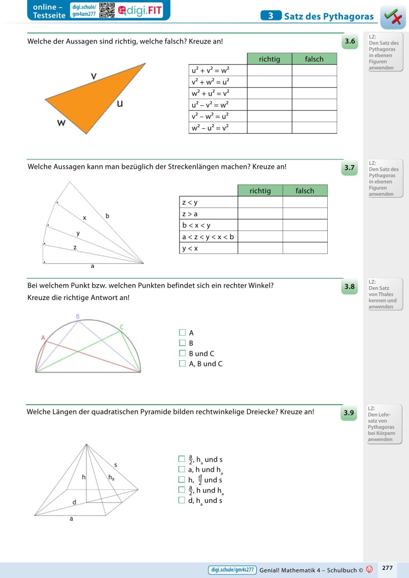 Genial! Mathematik 4 – moderne Testformate üben_LP’23