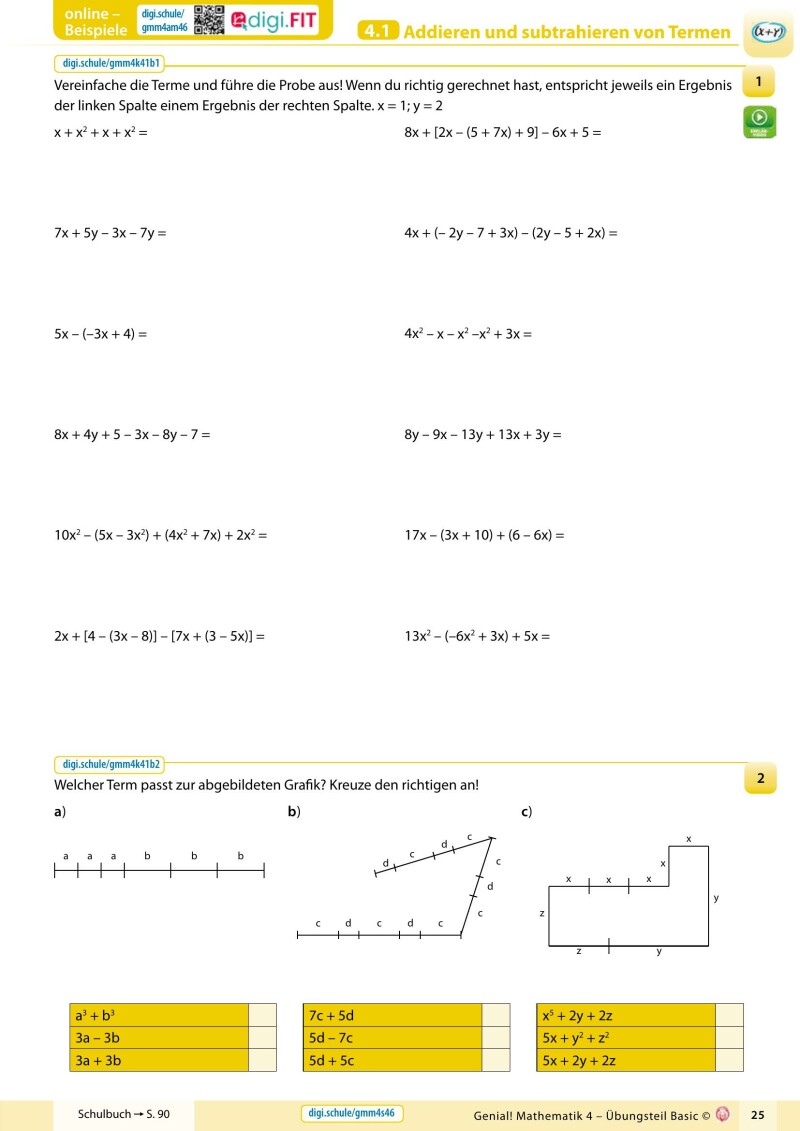 Genial! Mathematik 4 – Übungsteil IKT LP‘23 v1.1: Basic Edition