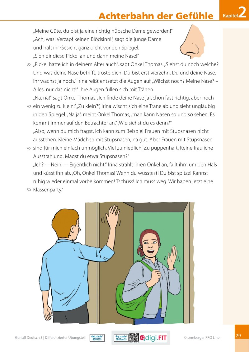 Genial! Deutsch 3 – Sprachbuch IKT LP’23 v.1.1 / Differenzierter Übungsteil