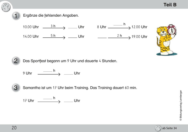 Mathetiger 2 NEU - Schulbuch Tigertrainer - Teil B (für das 2. Semester)
