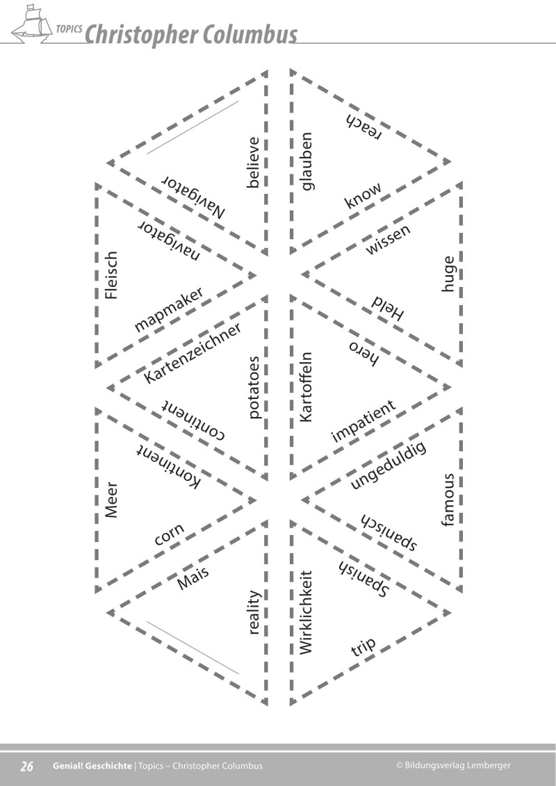Genial! Geschichte 3 – topics 1: Columbus
