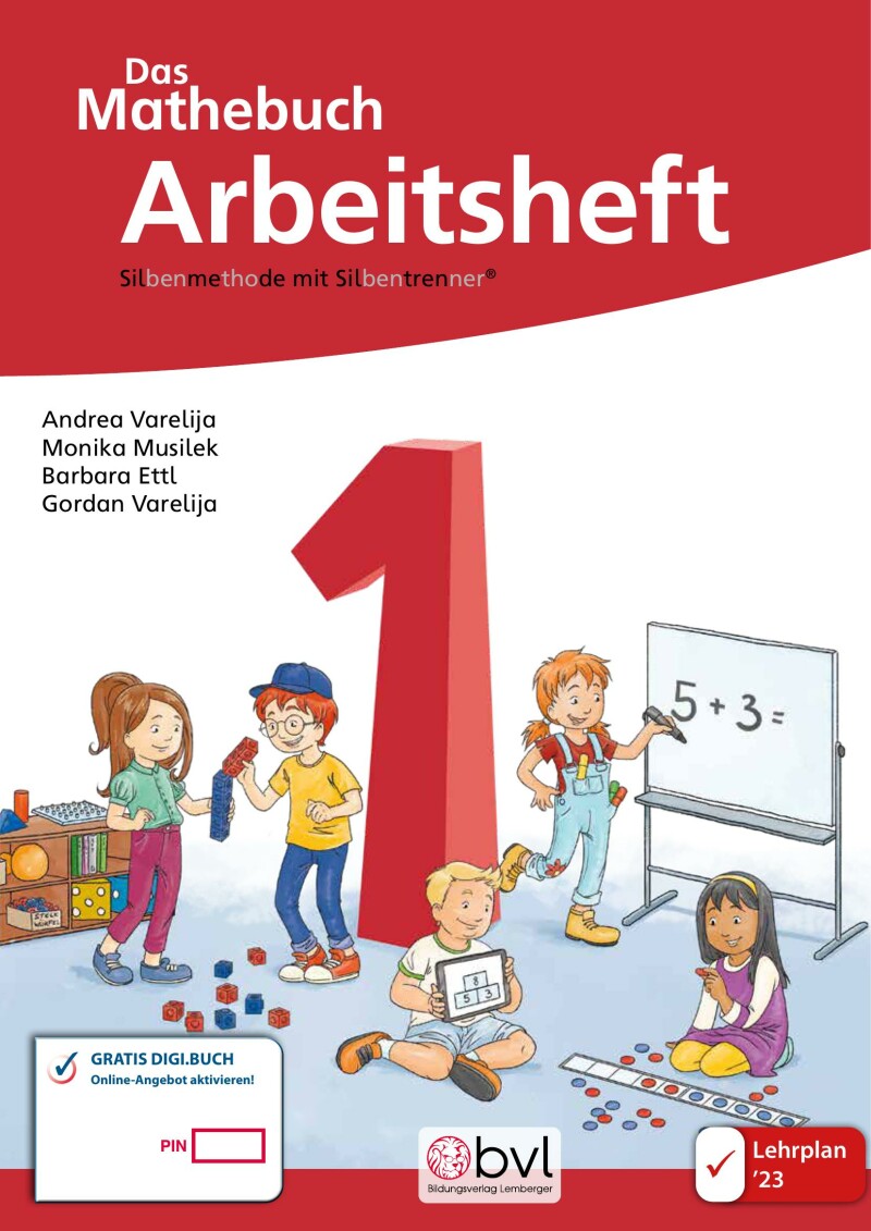 DAS Mathebuch 1 LP’23 v1.1 / Arbeitsheft_silbierte Ausgabe