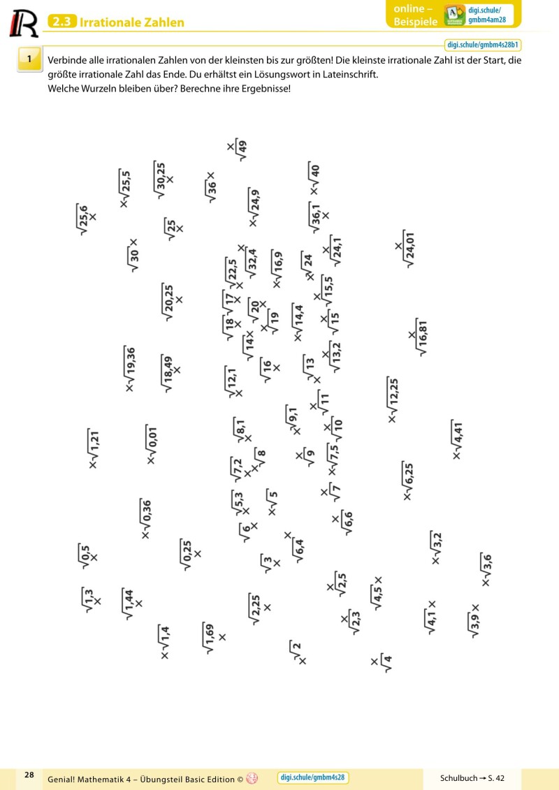 Genial! Mathematik 4 IKT – Übungsteil Basic + Master Edition v3.3