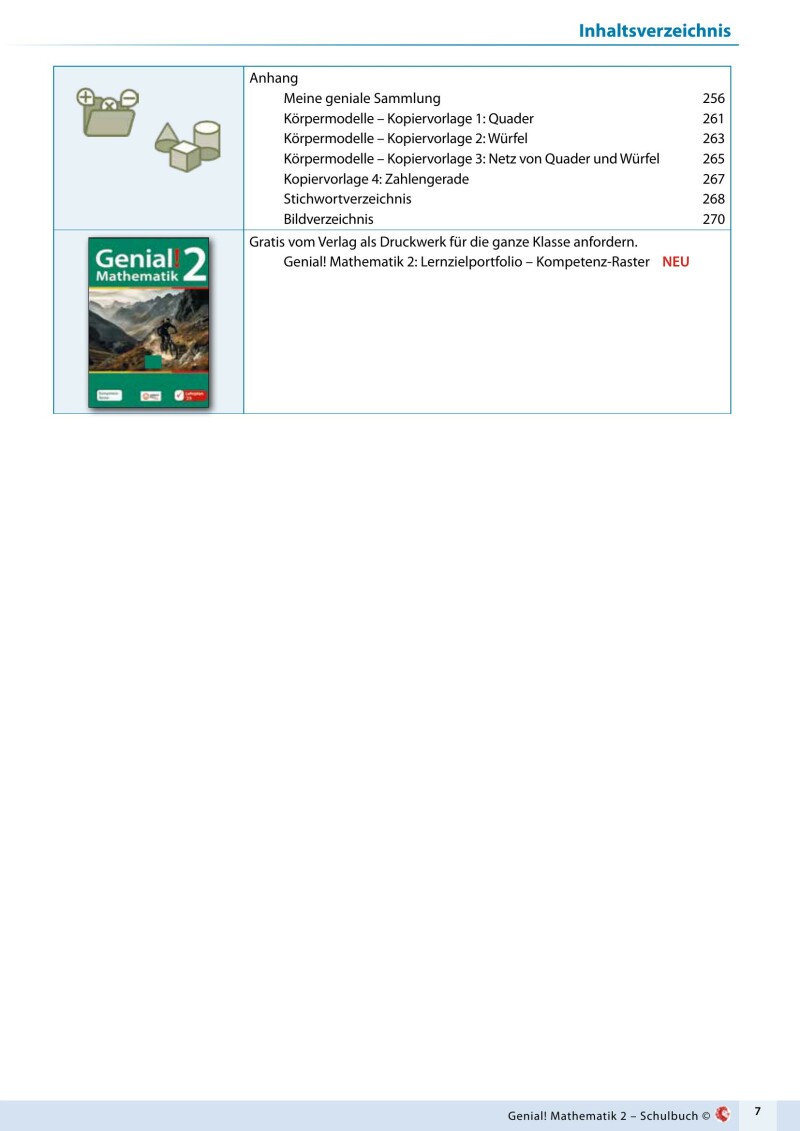 Genial! Mathematik 2 – Schulbuch IKT LP‘23 v.1.3