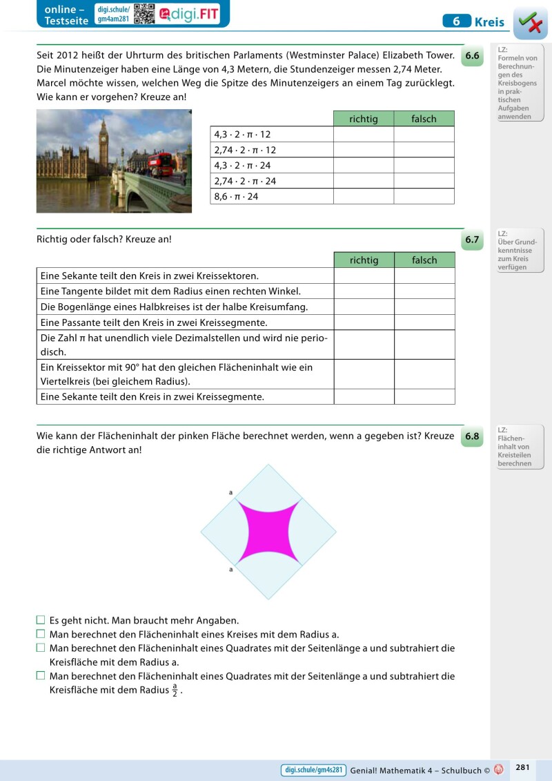 Genial! Mathematik 4 – moderne Testformate üben_LP’23