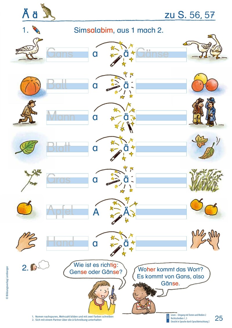 ABC der Tiere 1 – Schulbuch: Schreiblehrgang – Teil B LP‘23 v1.1
