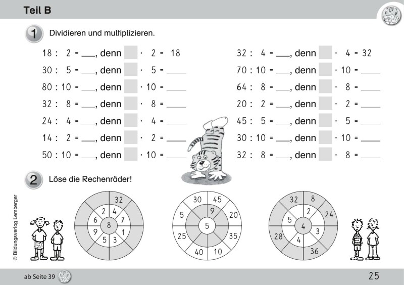 Mathetiger 2 NEU - Schulbuch Tigertrainer - Teil B (für das 2. Semester)