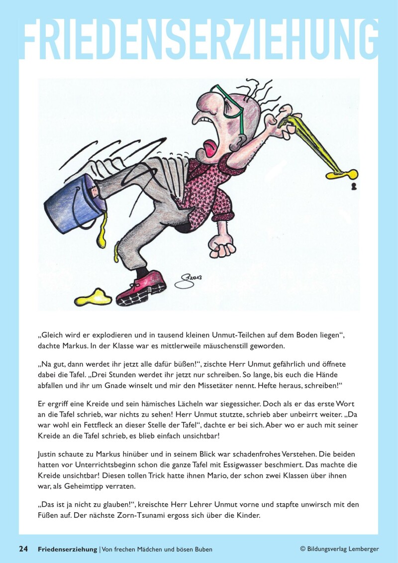 Friedenserziehung - Von frechen Mädchen und bösen Buben