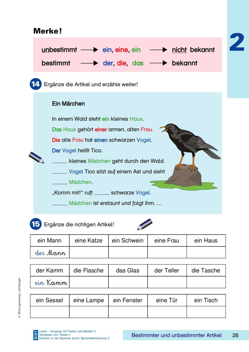 Deutsch Lernprogramm 1 - SchülerInnenband VS