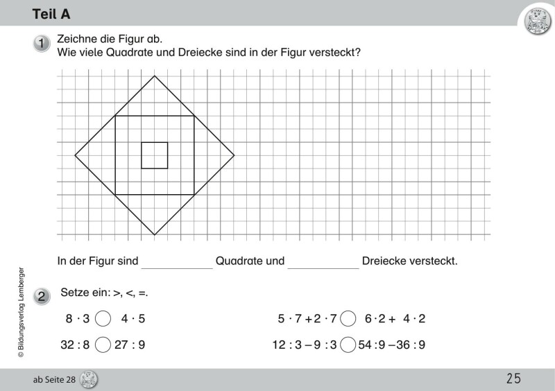 Mathetiger 3 NEU - Schulbuch Tigertrainer - Teil A (für das 1. Semester)