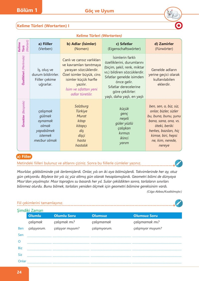 Sen ve Ben 8. Kompetenzorientiertes Arbeitsmaterial für den Muttersprachlichen Unterricht Türkisch ab der 8. Schulstufe