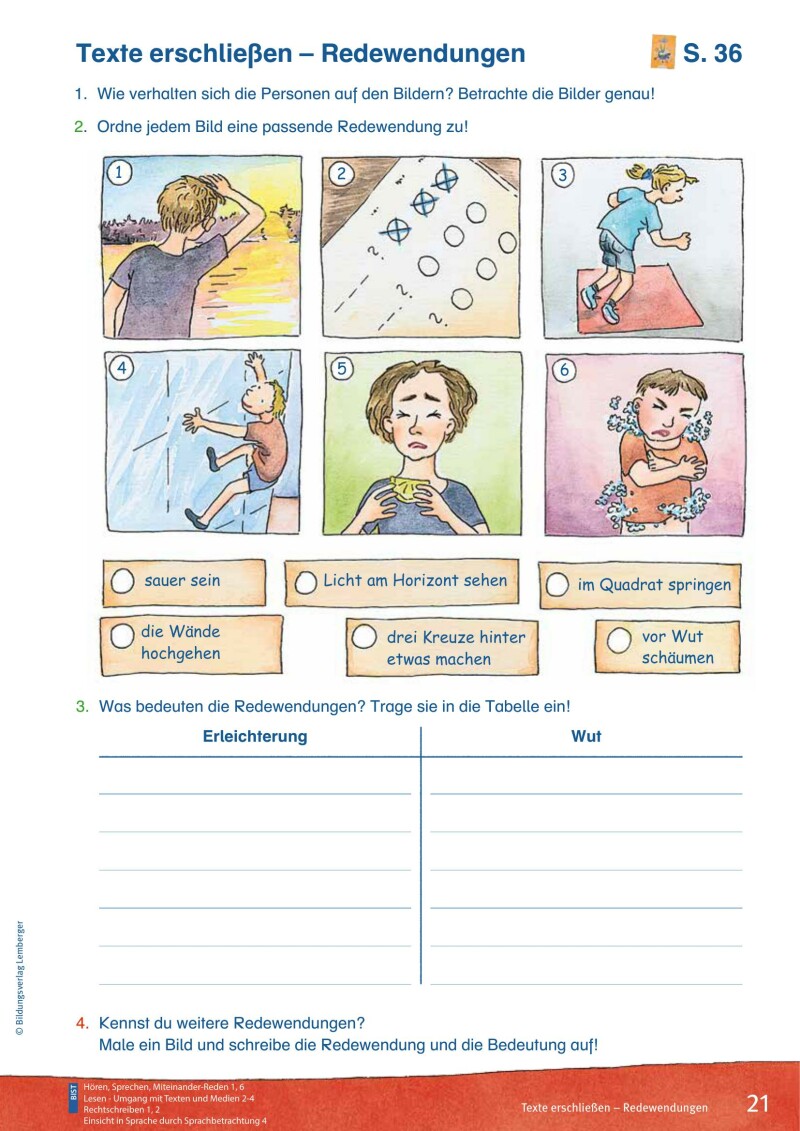 ABC der Tiere 4 - Schulbuch: Sprachbuch - Arbeitsheft