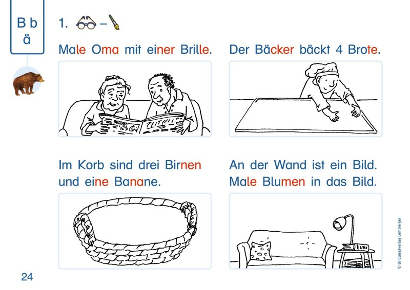 ABC der Tiere 1 – Schulbuch: lesen – verstehen – malen v1.1