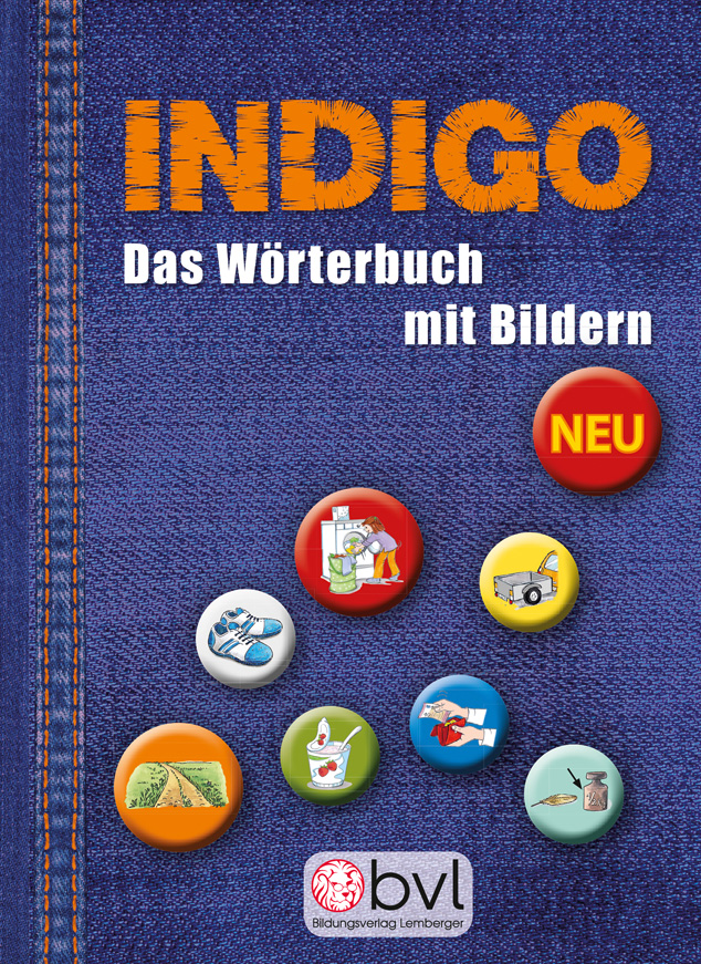 INDIGO - DaZ-Silben-Themen-Wörterbuch: Differenziertes Wörterbuch mit illustrierten Themen