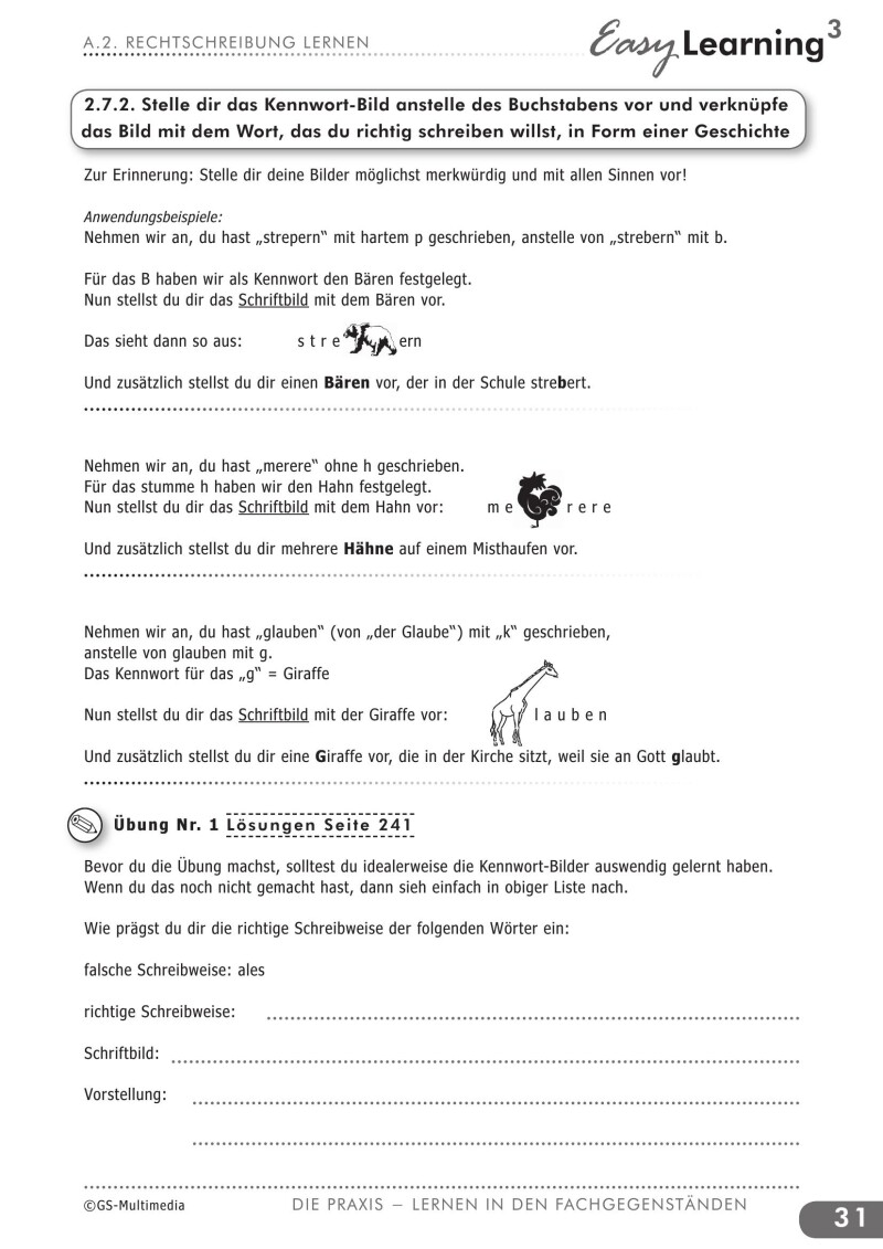 Kompetenz Lernen® – future training – Lernen mit Erfolg! – Band 3: Anwendungsbeispiele