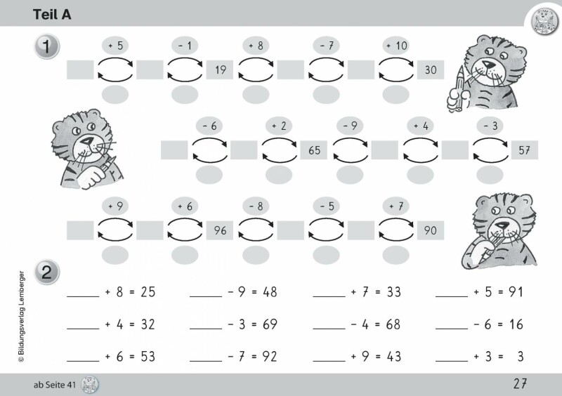 Mathetiger 2 NEU – Schulbuch Tigertrainer (2-teilig) – Classic
