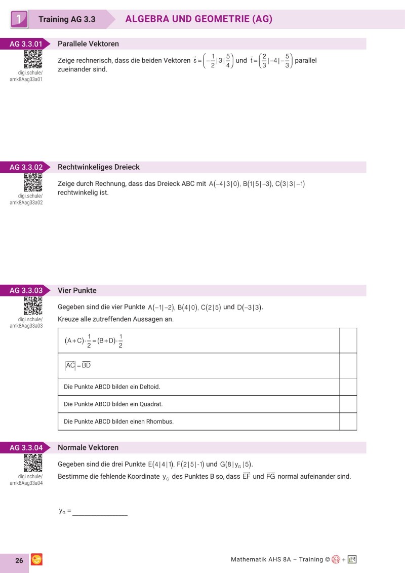 Grundkompetenzen Training Mathematik 12. Schulstufe mit Lösungsteil - Band 1