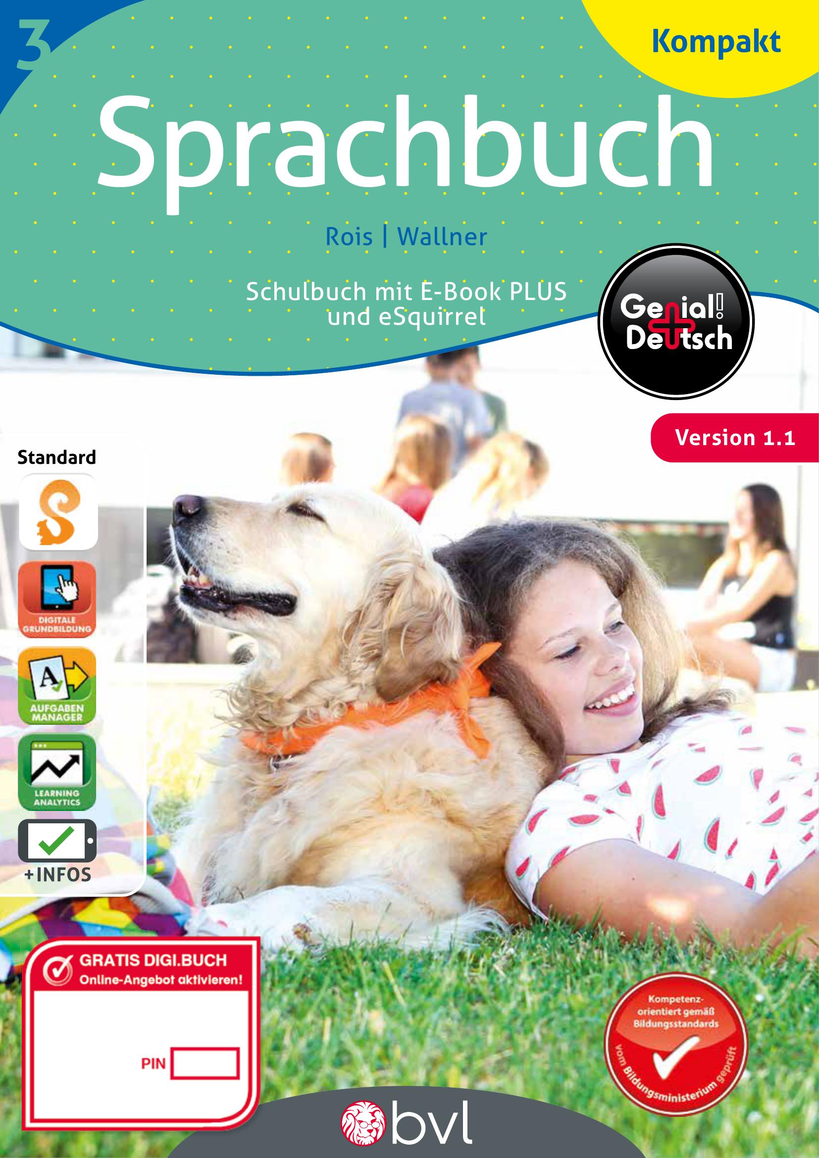 Genial! Deutsch Sprachbuch Kompakt 3 IKT v1.2 PLUS-Lizenz mit eSquirrel
