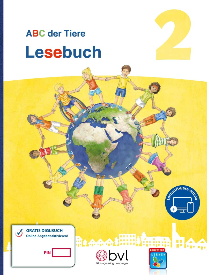 ABC der Tiere 2 – Schulbuch: Lesebuch mit Silbenschrift_LP’ 23 v1.1
