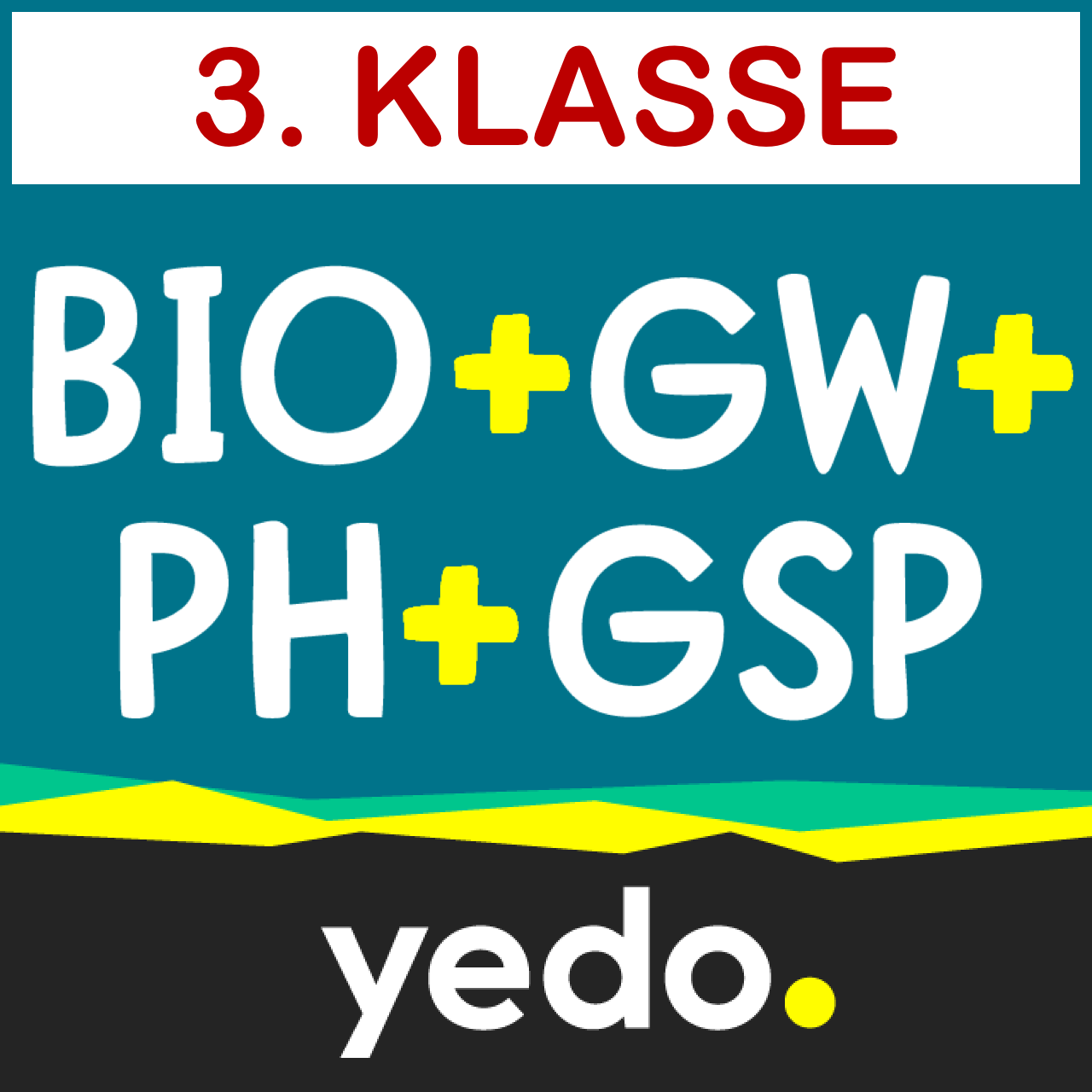 Yedo - All-inclusive: Jahrgangs-Bundle – Klasse 3 (BIO 3, GW 3, GSP 3, PHY 3)