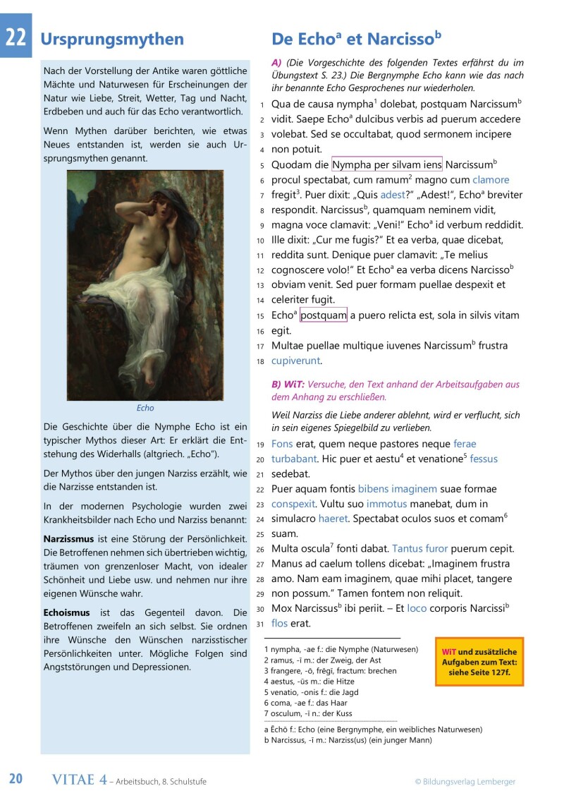 Vitae 4 / Schulbuch für die 4. Klasse Unterstufe_Langlatein LP’23 v1.1_Schulbuch